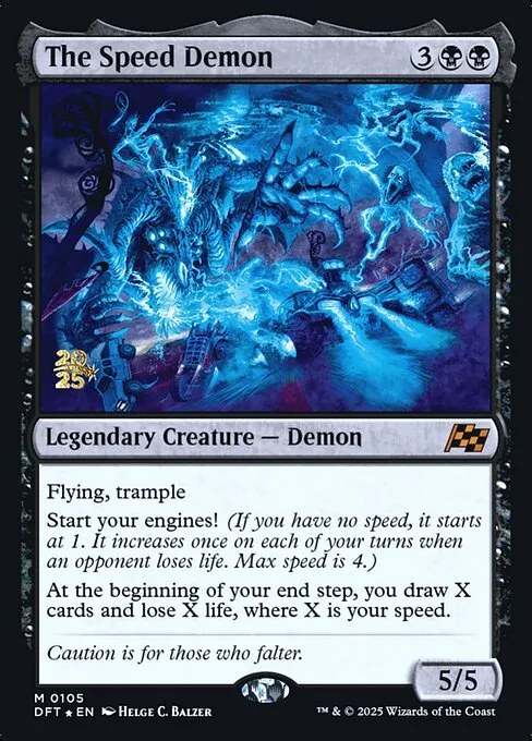 The Speed Demon · Aetherdrift Promos 105s/160