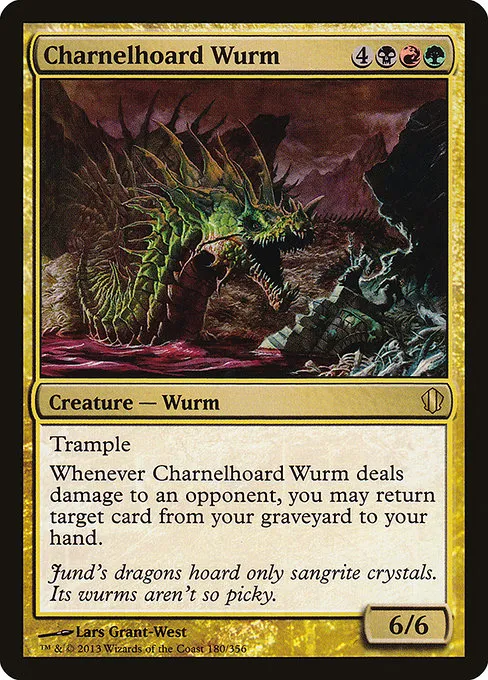 Charnelhoard Wurm · Commander 2013 180/356