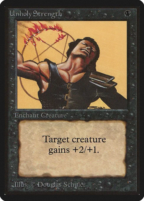Unholy Strength · Limited Edition Beta 132/302