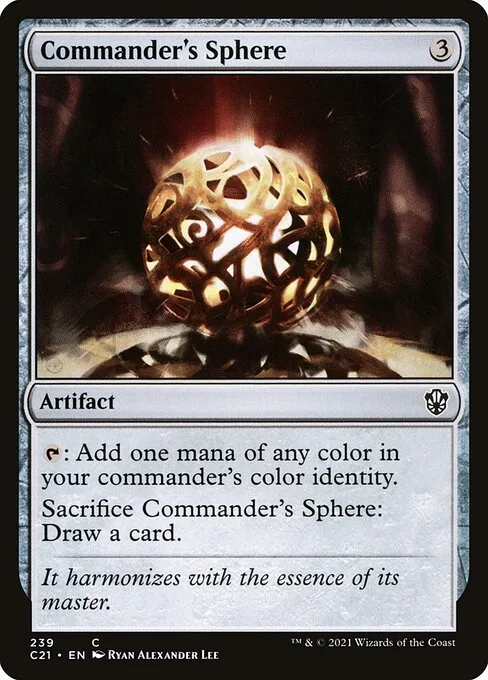 Commander's Sphere · Commander 2021 239/409