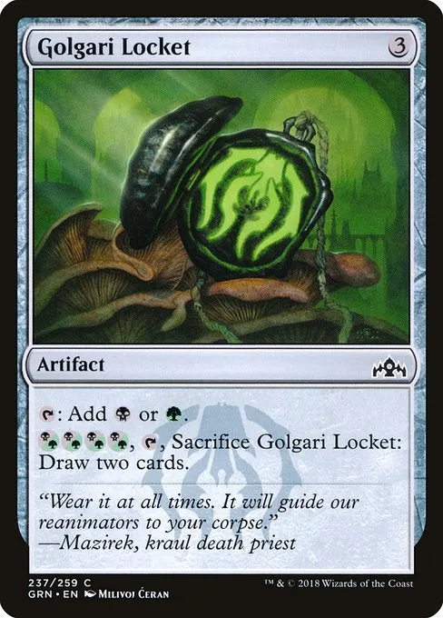 Golgari Locket · Guilds of Ravnica 237/273