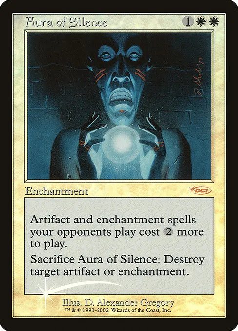 Aura of Silence · Friday Night Magic 2002 8/12