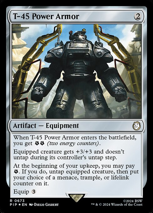 T-45 Power Armor · Fallout 673/1068