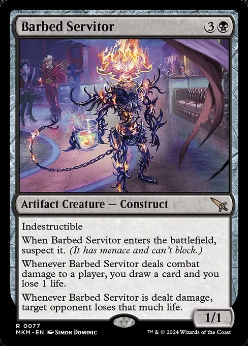 Barbed Servitor · Murders at Karlov Manor 77/451