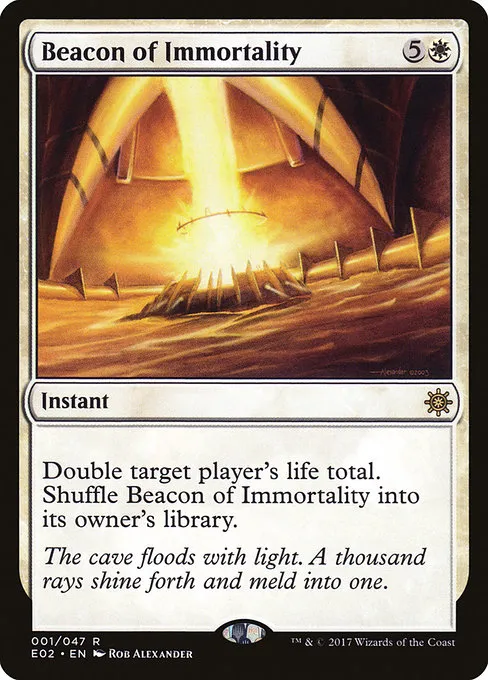 Beacon of Immortality · Explorers of Ixalan 1/48