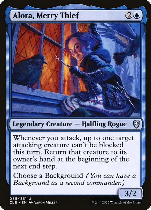 Alora, Merry Thief · Commander Legends: Battle for Baldur's Gate 55/936