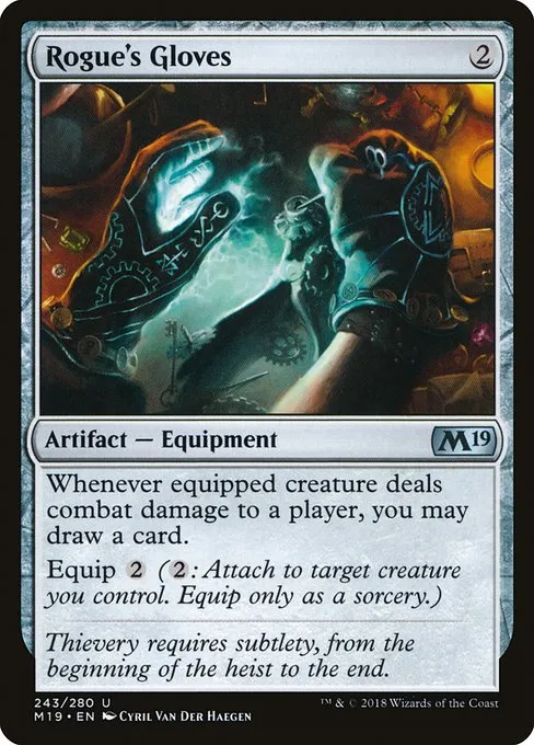 Rogue's Gloves · Core Set 2019 243/314
