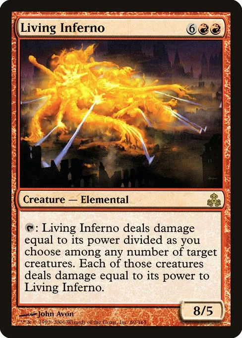 Living Inferno · Guildpact 69/167