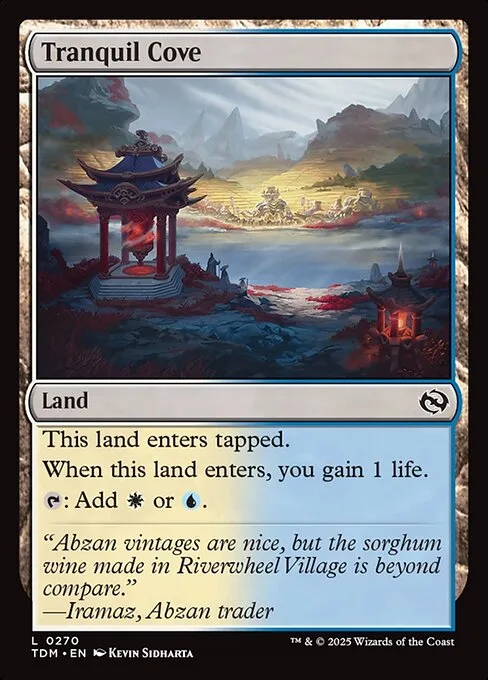 Tranquil Cove · Tarkir: Dragonstorm 270/427