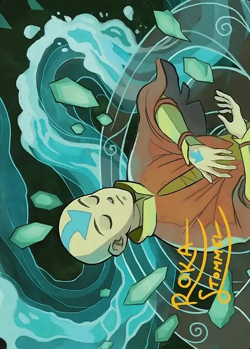 Aang, at the Crossroads // Aang, at the Crossroads · Avatar: the Last Airbender Art Series 45/54