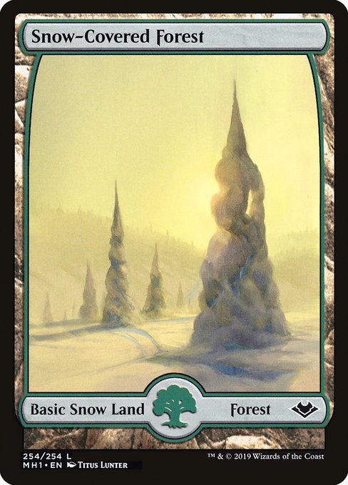 Snow-Covered Forest · Modern Horizons 254/255