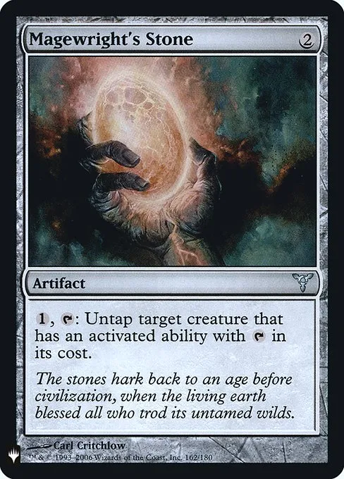 Magewright's Stone · The List DIS-162/5050