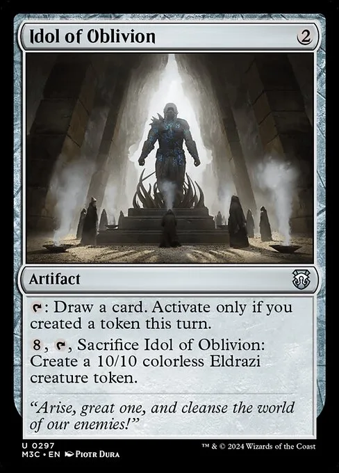Idol of Oblivion · Modern Horizons 3 Commander 297/398