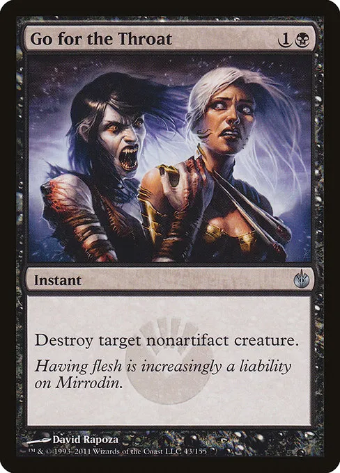 Go for the Throat · Mirrodin Besieged 43/155
