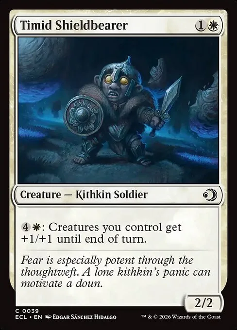 Timid Shieldbearer · Lorwyn Eclipsed 39/408