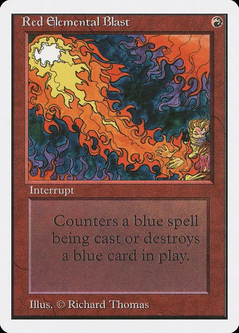 Red Elemental Blast · Unlimited Edition 170/302