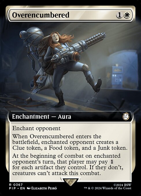 Overencumbered · Fallout 367/1068