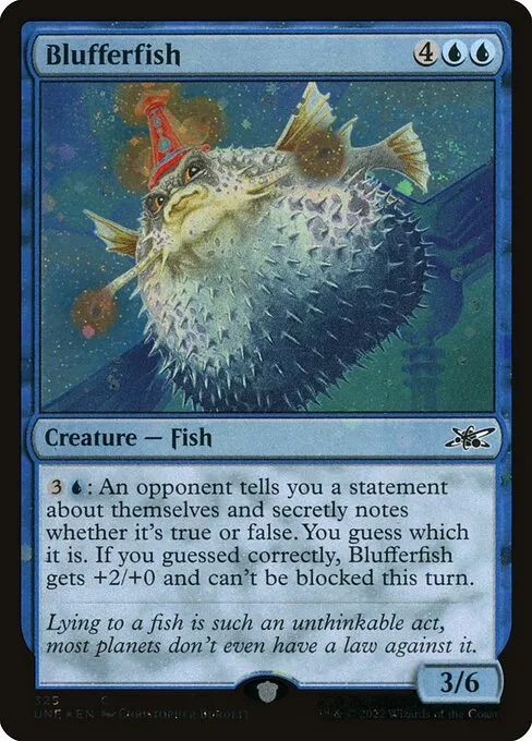 Blufferfish · Unfinity 325/639