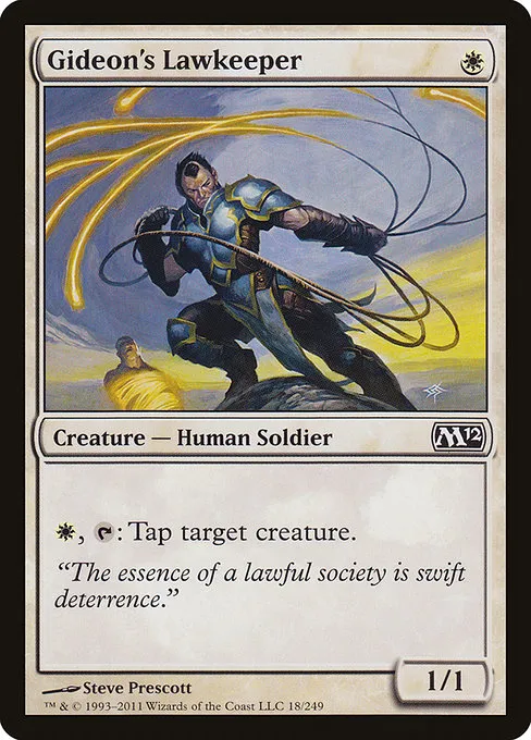 Gideon's Lawkeeper · Magic 2012 18/249