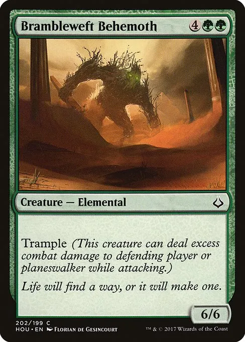 Brambleweft Behemoth · Hour of Devastation 202/209