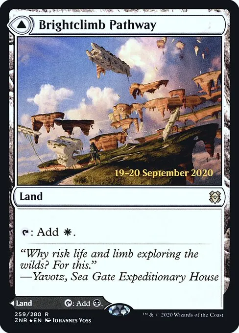 Brightclimb Pathway // Grimclimb Pathway · Zendikar Rising Promos 259s/153