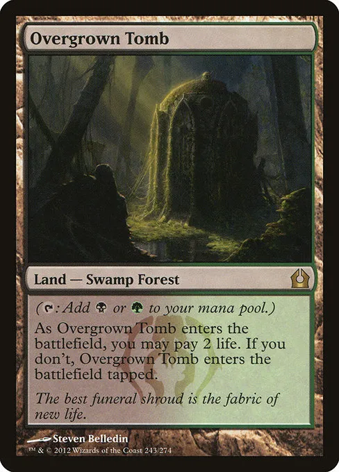 Overgrown Tomb · Return to Ravnica 243/274