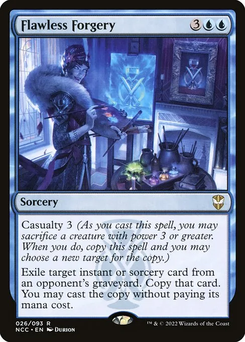 Flawless Forgery · New Capenna Commander 26/447