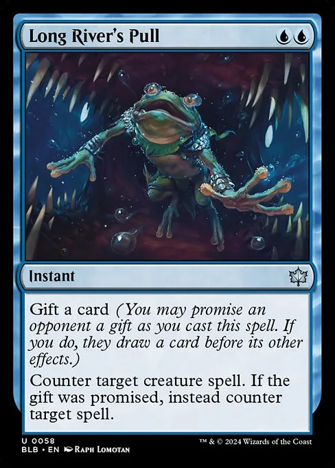 Long River's Pull · Bloomburrow 58/398