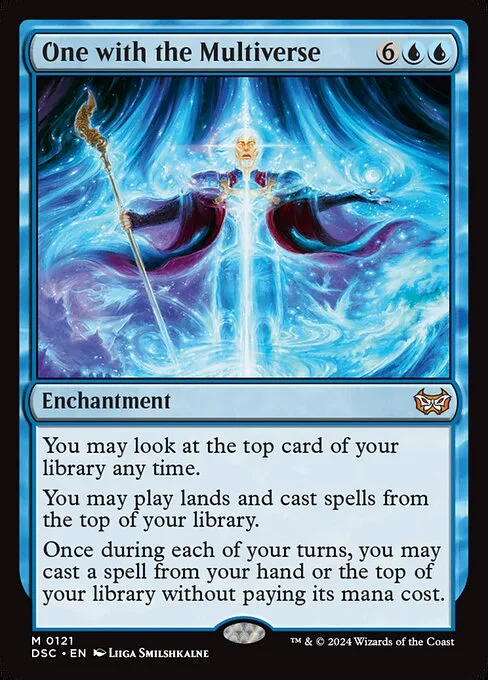 One with the Multiverse · Duskmourn: House of Horror Commander 121/373