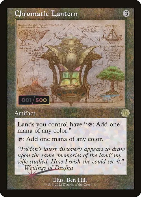 Chromatic Lantern · The Brothers' War Retro Artifacts 73z/189