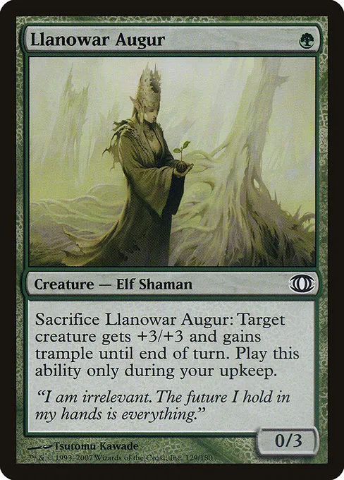 Llanowar Augur · Future Sight 129/180