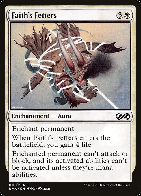 Faith's Fetters · Ultimate Masters 16/254
