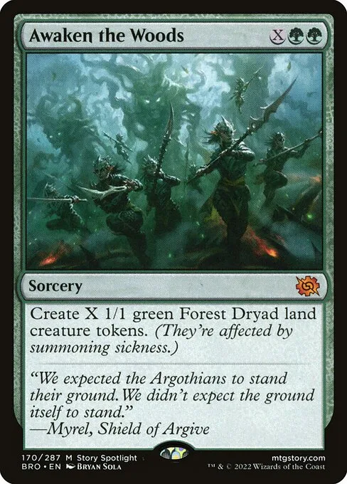 Awaken the Woods · The Brothers' War 170/399