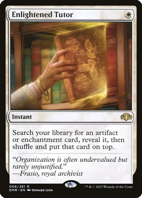 Enlightened Tutor · Dominaria Remastered 6/457