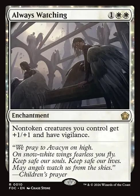Always Watching · Foundations Commander 10/3