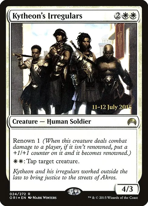 Kytheon's Irregulars · Magic Origins Promos 24s/54