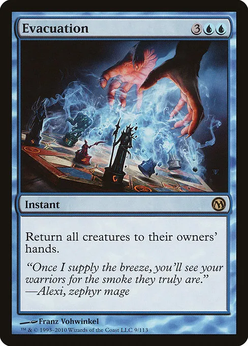 Evacuation · Duels of the Planeswalkers 9/113