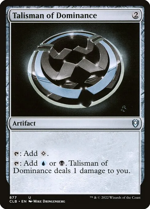 Talisman of Dominance · Commander Legends: Battle for Baldur's Gate 877/936