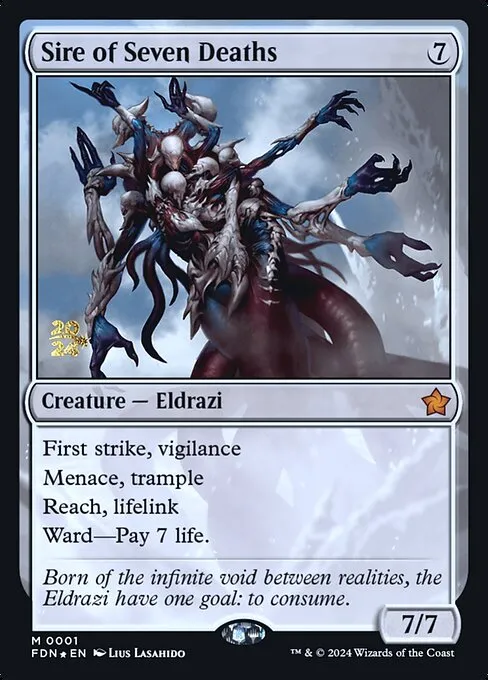 Sire of Seven Deaths · Foundations Promos 1s/106