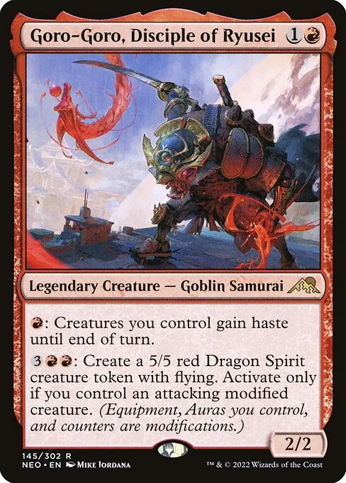 Goro-Goro, Disciple of Ryusei · Kamigawa: Neon Dynasty 145/531