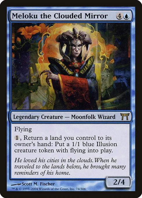 Meloku the Clouded Mirror · Champions of Kamigawa 74/307