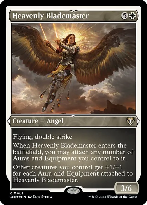 Heavenly Blademaster · Commander Masters 461/1067