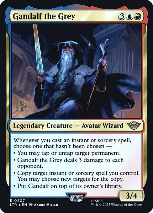 Gandalf the Grey · Tales of Middle-earth Promos 207s/86