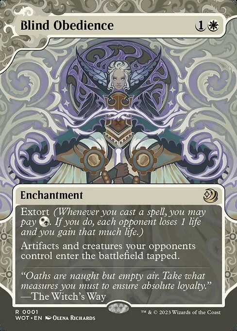 Blind Obedience · Wilds of Eldraine: Enchanting Tales 1/103