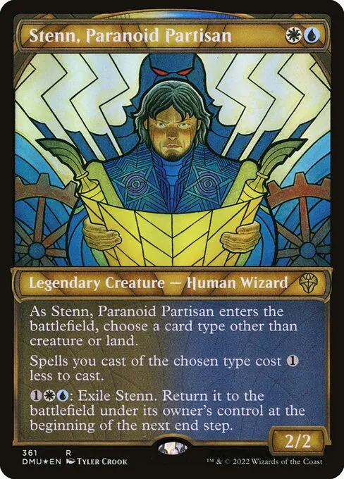 Stenn, Paranoid Partisan · Dominaria United 361/453