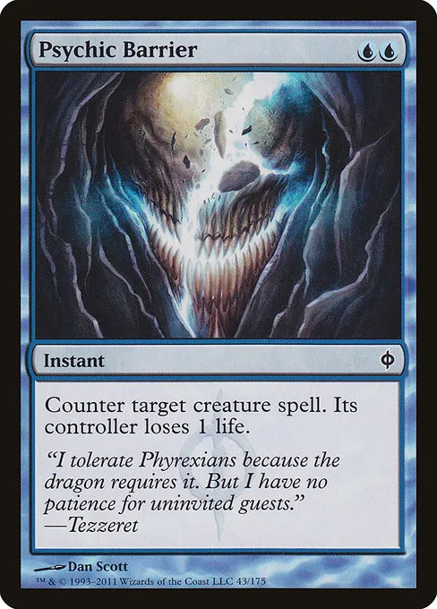 Psychic Barrier · New Phyrexia 43/175
