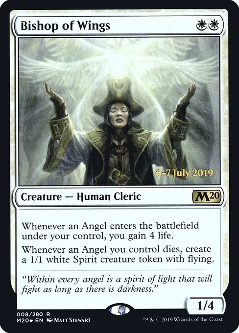 Bishop of Wings · Core Set 2020 Promos 8s/144