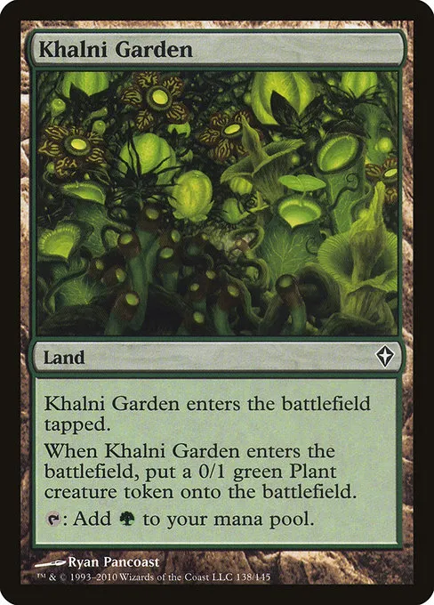 Khalni Garden · Worldwake 138/145