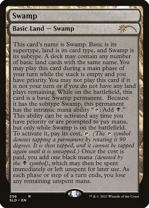 Swamp · Secret Lair Drop 256/2547