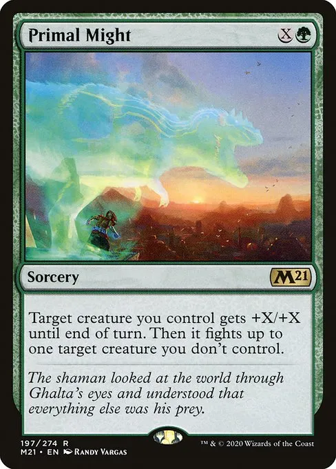 Primal Might · Core Set 2021 197/397